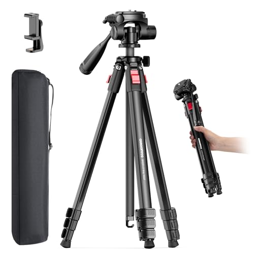CAMBOFOTO 68 Inch Video Tripod main view