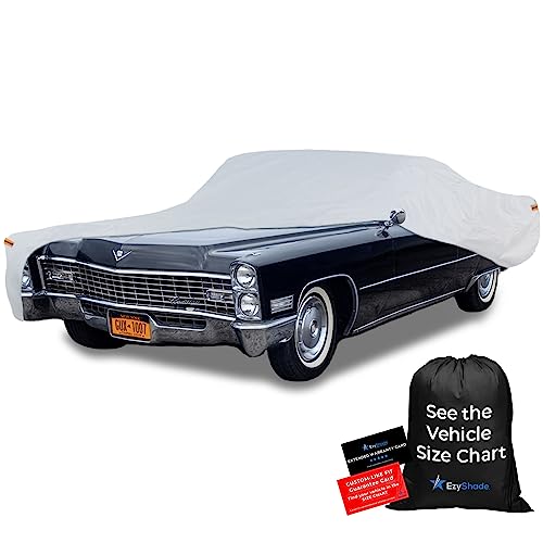 EzyShade C7 sports car cover side view