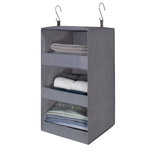 GRANNY SAYS 3-Shelf Hanging Closet Organizer main view