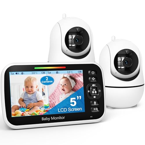 GoodBaby 5 inch split screen baby monitor