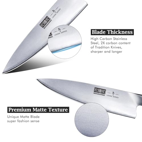 Japanese steel blade matte finish details