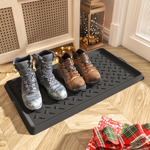 SUPENUIN heavy duty rubber boot tray