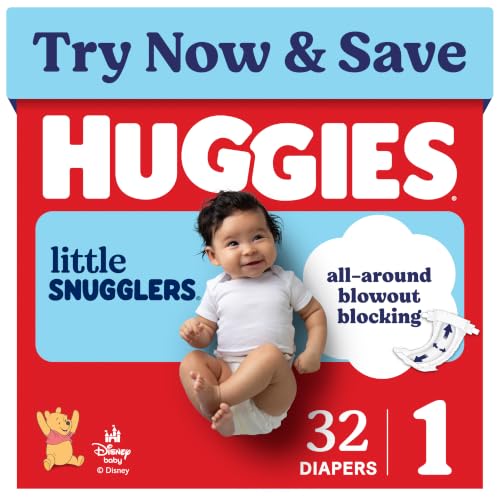 Huggies Little Snugglers Size 1 front packaging