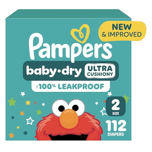 Pampers Baby Dry Size 2 front view