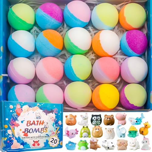 GDXINYES 20 pack bath bombs box
