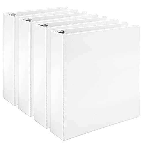Basics 3 Ring Binder 4 Pack set