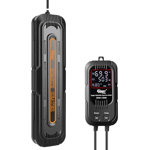 hygger 500W/1000W aquarium heater unit