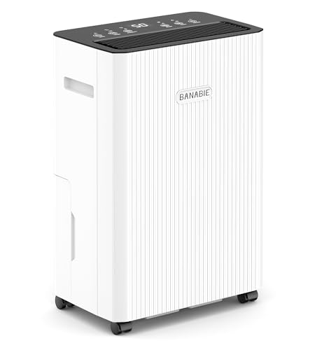 White BANABIE 2500 Sq.Ft dehumidifier front view