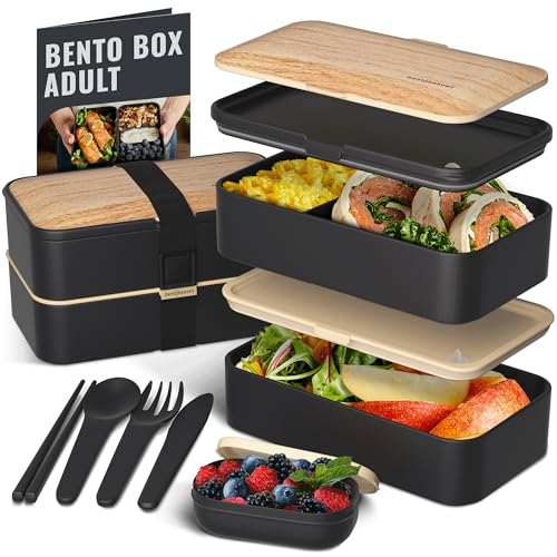 Bentoheaven Bento Box Symph Onyx 40 oz
