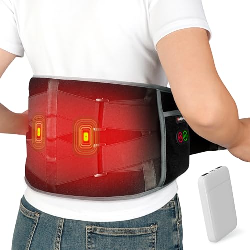 Comfytemp Cordless Heating Pad with Massager K9224