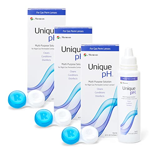 Menicon Unique pH 3-pack front view