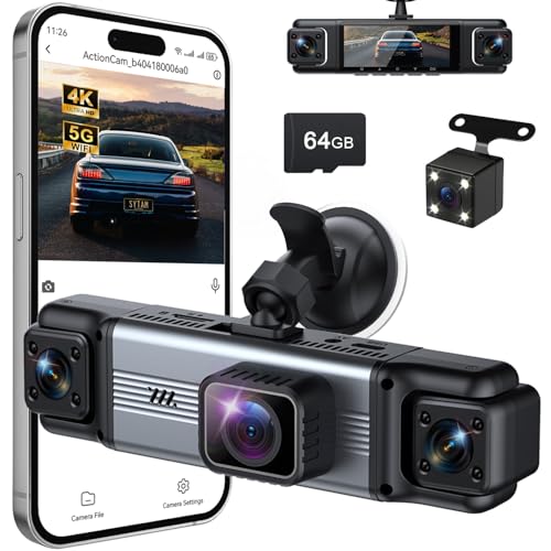 CURRENBA S25S 4 Channel 360 dash cam front view