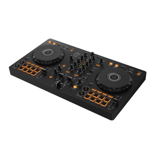 Pioneer DJ DDJ-FLX4 Graphite top view
