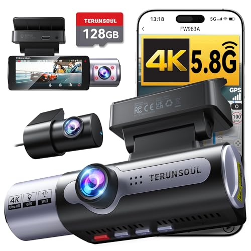 TERUNSOUl FW983A dash cam front view