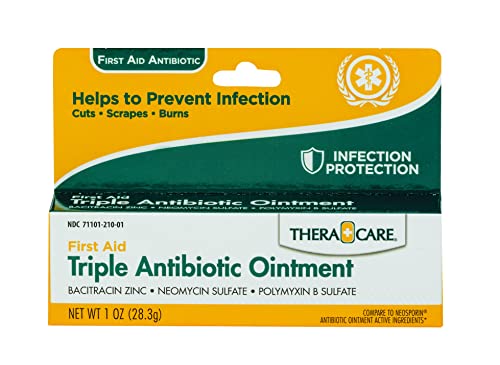 TheraCare Triple Antibiotic Ointment 1 oz tube front view