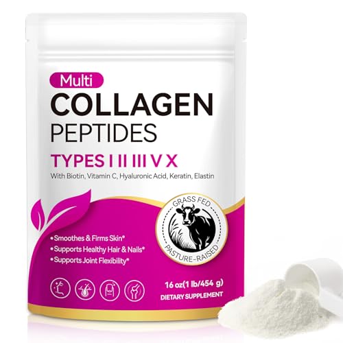 AEBEFBAW Multi Collagen Peptides Powder front label