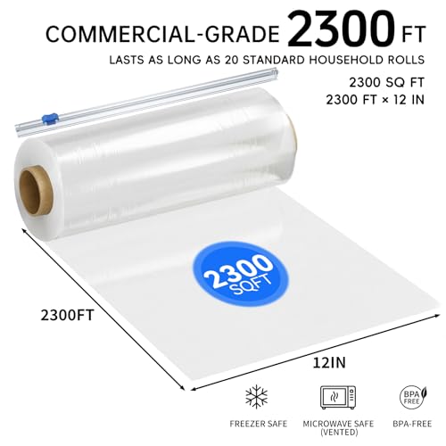 SINYWAY cling wrap covering a food container