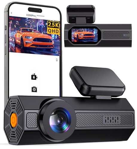 Veement V200Pro 2.5K Dash Cam front view