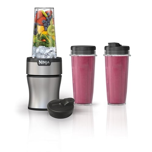 Ninja Nutri-Plus Personal Blender BN301 silver unit