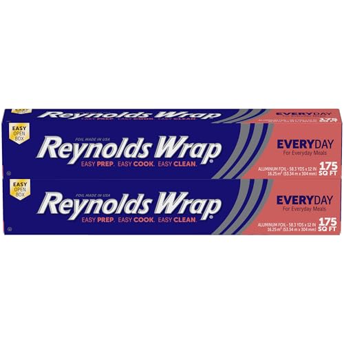Reynolds Wrap Everyday Aluminum Foil 2-pack box