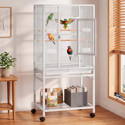 YITAHOME 53.9-inch metal bird cage exterior
