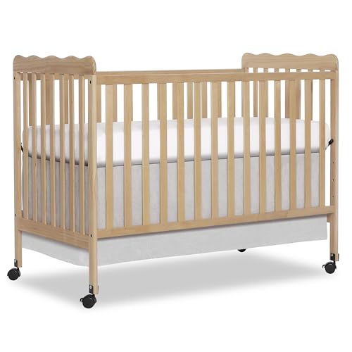 Dream On Me Full Size Carson crib in Barnwood Natural