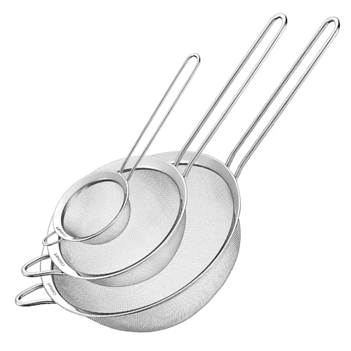 Cuisinart 3-piece mesh strainer set