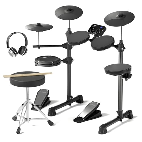AODSK Electric Drum Set pads & cymbals