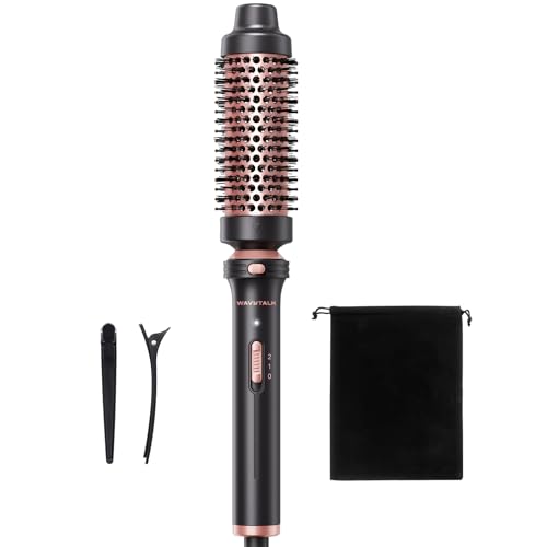 Wavytalk 1.5 inch thermal brush rose gold
