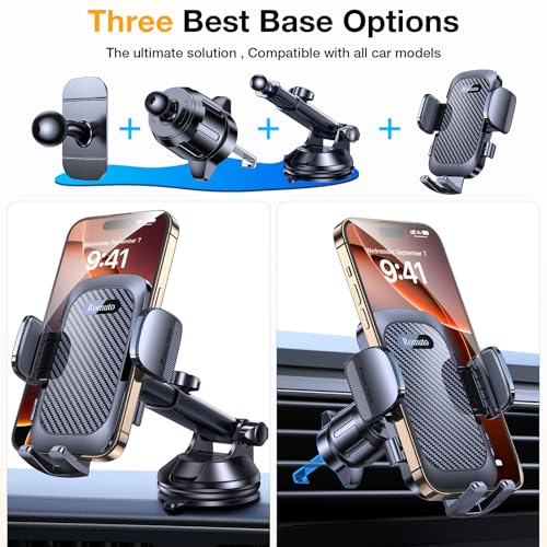 Romuto mount with suction cup and telescoping arm