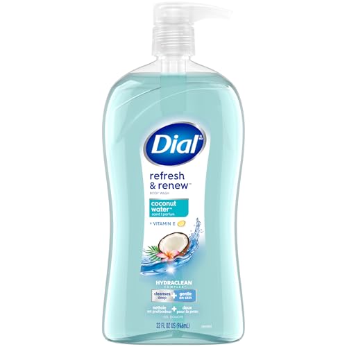 Dial Refresh & Renew Coconut Water Body Wash bottle