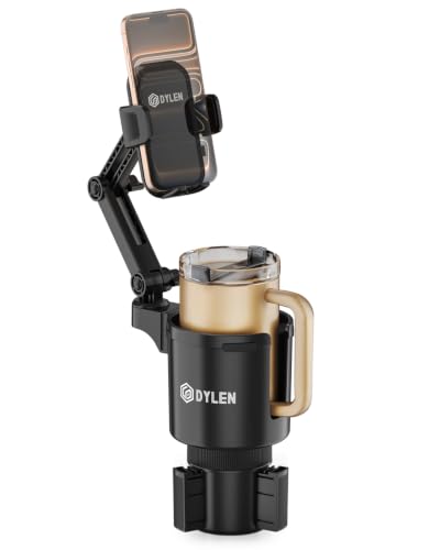 DYLEN 2 in 1 Cup Holder Phone Mount