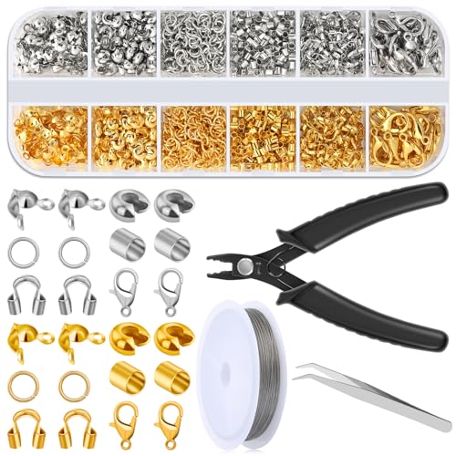 Acejoz 1203 piece jewelry making kit overview