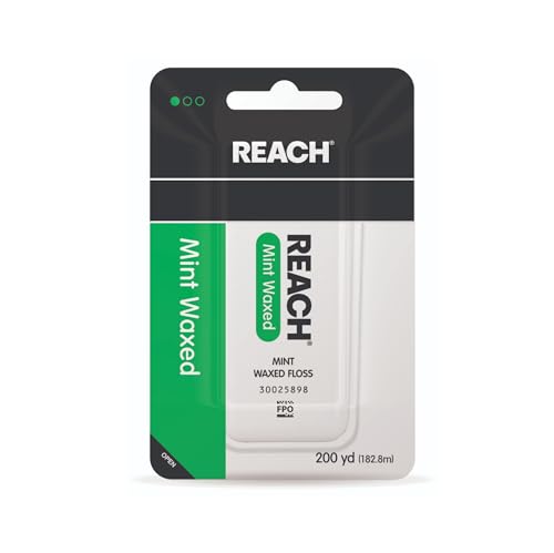 Reach Waxed Dental Floss packaging