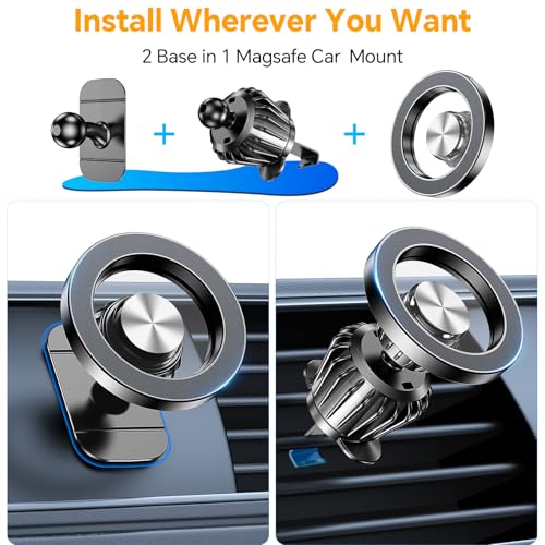 Kaistyle N21 mount attached to dashboard