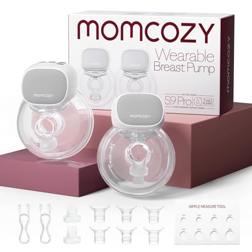 Momcozy S9 Pro gray pump set