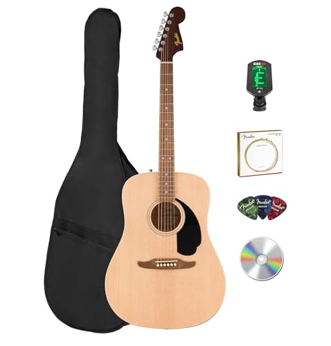 Fender FA Series Dreadnought Acoustic Guitar Natural view