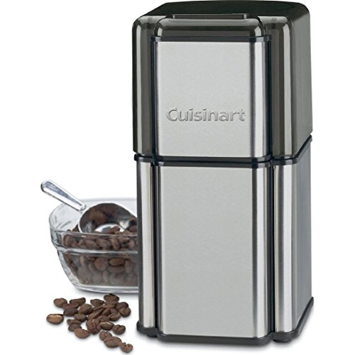 Cuisinart DCG-12BC Grind Central stainless steel exterior