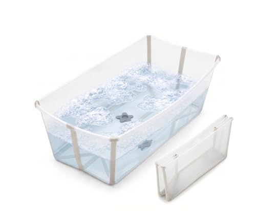 Stokke Flexi Bath X-Large Sandy Beige full view