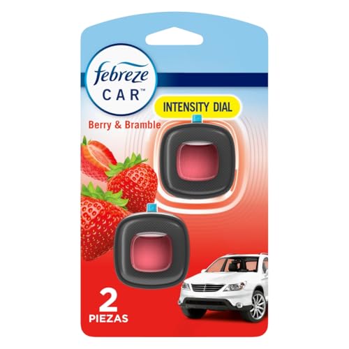 Febreze Car Vent Clip Berry & Bramble packaging