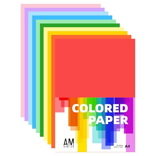 AIMI assorted colors construction paper pack