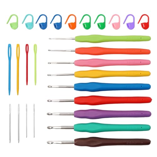 Flickzo 9PCS crochet hook set