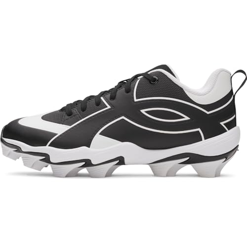 Under Armour Boys' Leadoff Icon Low RM JR Baseball Cleats front view