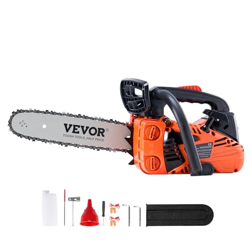 VEVOR 25.4CC gas chainsaw side view