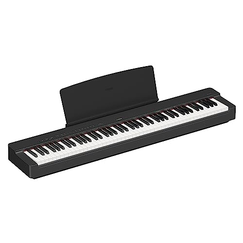 Yamaha P225B digital piano front view