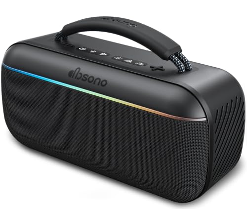 Front view of dbsono DB F35 black speaker