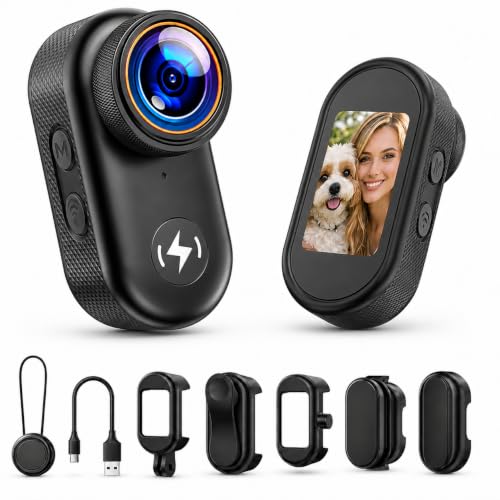 CAMWORLD 4K Mini Body Camera front view