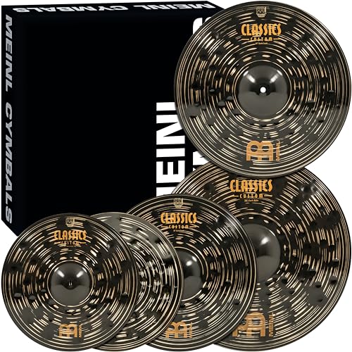 Meinl Classics Custom Dark Cymbal Set with bonus crash