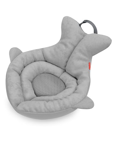 Skip Hop Soft Sink Baby Bath Tub Moby Grey front view