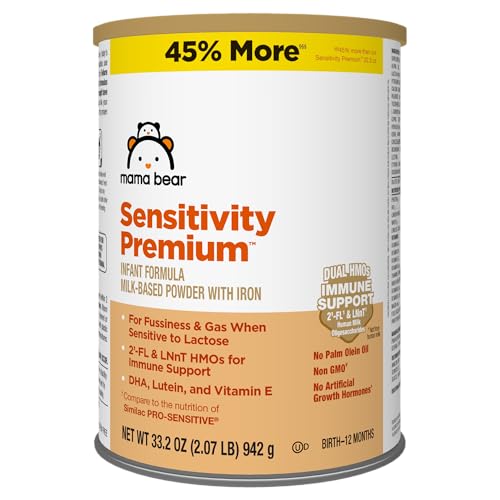 Mama Bear Sensitivity Premium Infant Formula tub